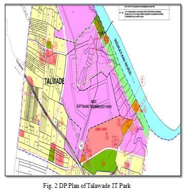 DP plans, Allotment of area, land uses,