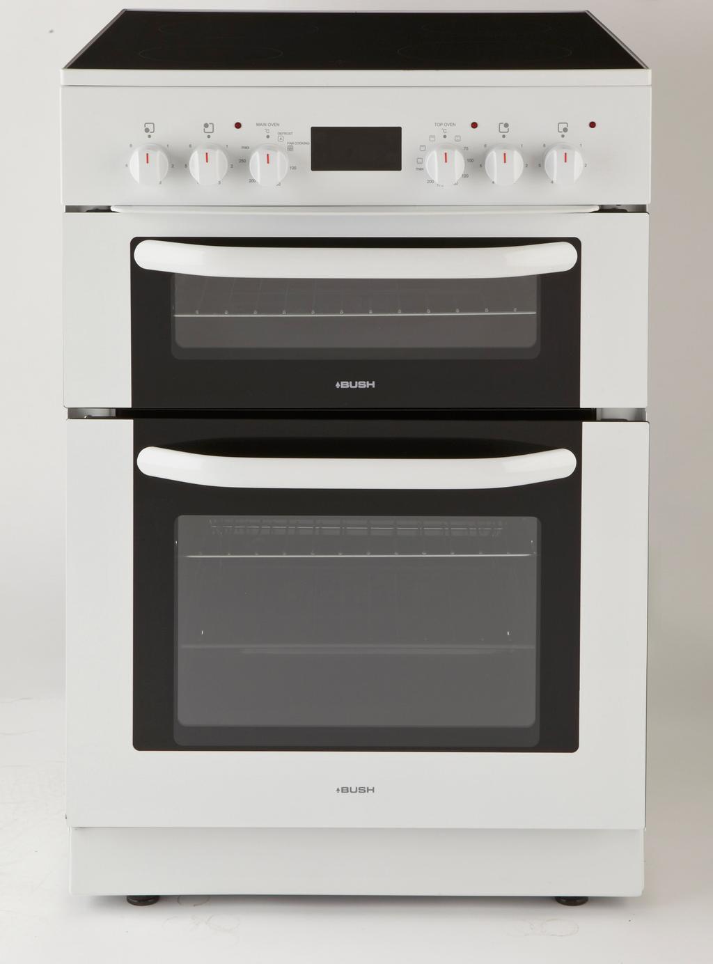 Contents Safety Information Parts Installation Positioning Fixing to the wall Electrical connection User Instructions Using the hob Cookware selection Using the main oven Using the top oven Timer and