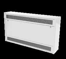COMMERCIAL Caspian FF Can be installed in an adjacent room, or storage cupboard, with the warm air outlets positioned at the rear of the appliance and ducted into the adjacent room such as a sports