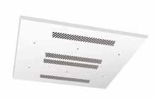 Skyline The electric Skyline fits neatly into existing ceiling space - replacing a 600mm x 600mm ceiling tile and because it is ceiling mounted, it saves valuable wall space - particularly important