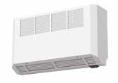 RESIDENTIAL/DOMESTIC Ecovector High The Ecovector Hydronic Low Voltage fan convectors provide effective and dependable heating for both small and large commercial areas, fitted unobtrusively above