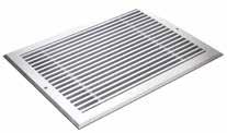 RESIDENTIAL/DOMESTIC Spacemaker A fan convector that installs flush with the floor, providing efficient and effective heat at low level Hall Kitchen Utility Conservatory Floor cut out size: 357 x