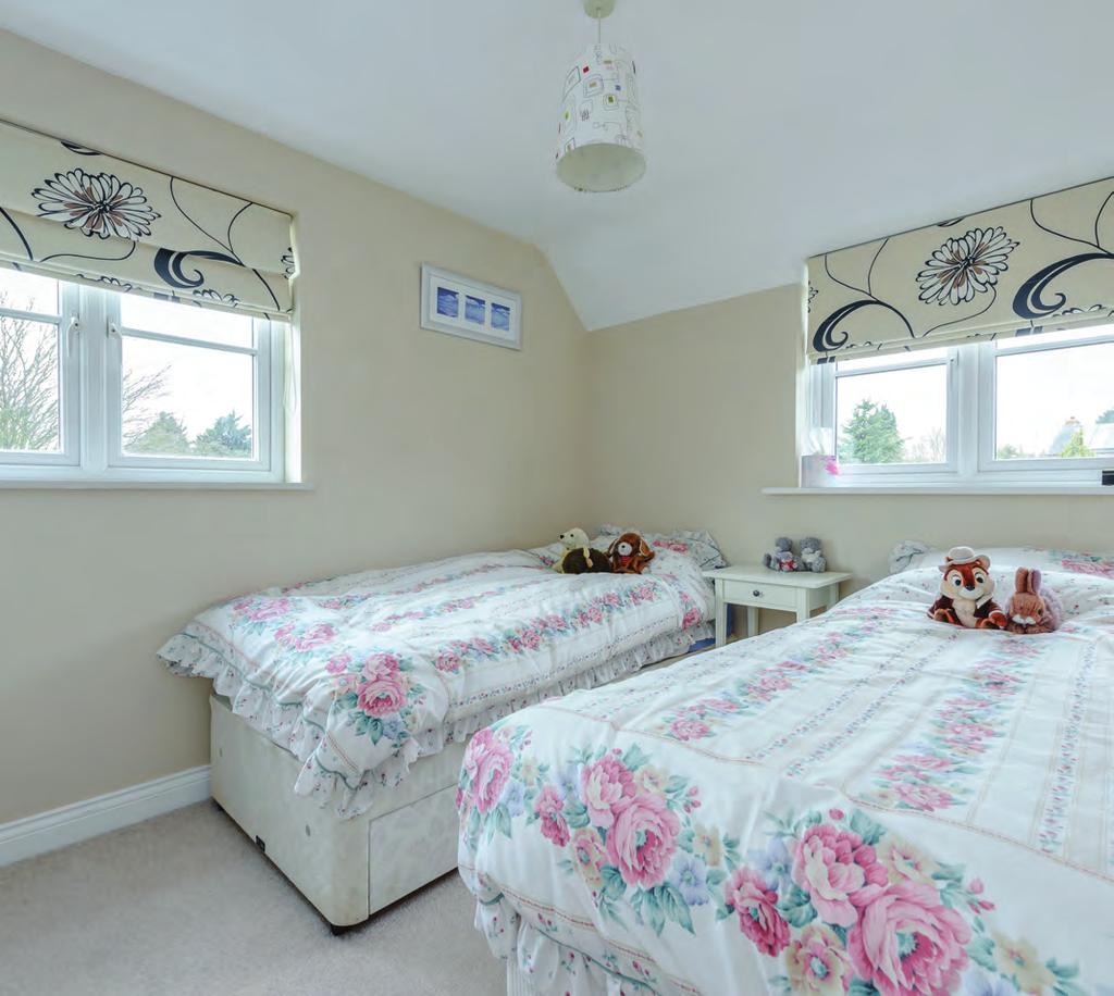 First Floor The landing has a double glazed window to side aspect, access to loft, smoke alarm, doors to all four bedrooms and family bathroom The master bedroom has double glazed windows to rear and
