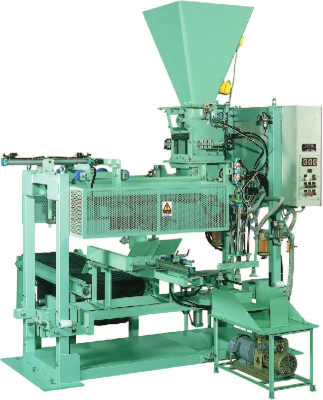 AUTOMATIC BAGGING MACHINE 3CM-52 Automatic bagging machine with volumetric batcher Especially for gardening soil, gravel, compost and granules of same kind.