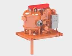 Vaccum degasser Vaccum Degasser is used to remove undired gas from the drilling mud since the invading gases may impact mud properties, cause safety risks and affect the lifespan of down steam
