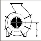 These standardized dimensions simplify matching with the motor shaft and allow the use of stock couplings.