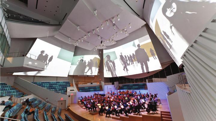 Built in the heart of Miami Beach, New World Center, the New World Symphony s new campus, is an innovative facility for music education and performance with