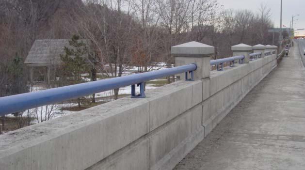 Headwalls (associated with stormwater management facilities) Retaining walls Drainage channels (refer to naturalized channels) Guardrails They are generally located in the public ROW or