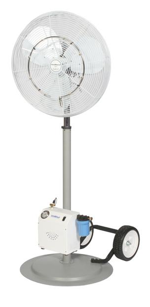 ** For Oscillating Fans add -OSC to the part number (example: CB724-OSC) ROLLING CART COOLERS High Velocity 36ʺ Industrial Cooler High Velocity 36ʺ Fan mounted on rolling base.