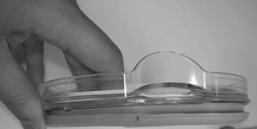 4 & 5) Push sealing ring upwards Fit the safety/splash cover in position on the glass jar. (Fig.