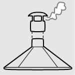 Instructions for the Installer 3 Additional requirements for Freestanding and Elevated Cooking Appliaces (Measurements D & E) Where D, the distance from the periphery of the nearest burner to a