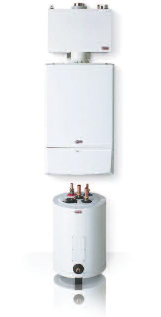 Features overview 3 year guarantee Exceptional energy efficiency Ideal for households with above average hot water demands Delivers hot water for long periods High flow rate unaffected by demand