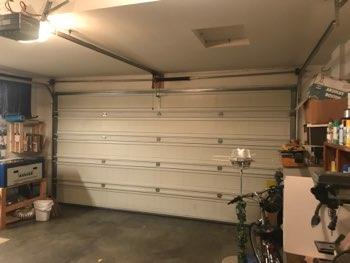 1. Condition Garage Walls and ceilings appeared in good condition overall. Accessible outlets operate.