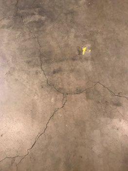 Floor Condition Materials: Flooring is concrete, appeared in good condition overall.