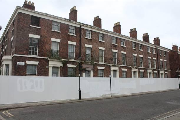 40-50 PERCY STREET& 53-57 UPPER PARLIAMENT STREET, LIVERPOOL: HERITAGE ASSESSMENT Page 12 each house. Basement lintel bands; 1st floor sill bands; top frieze and cornice.