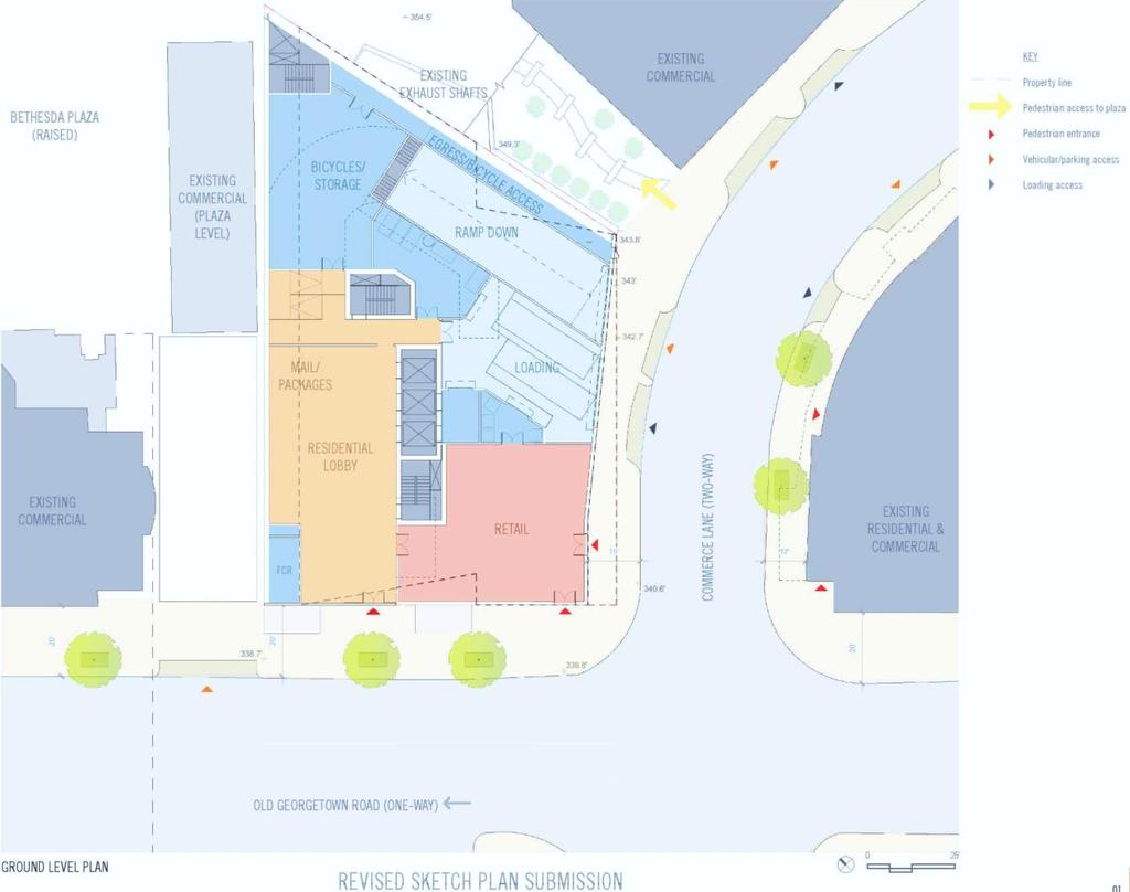 SECTION 3: PROJECT DESCRIPTION Proposal The Applicant proposes to redevelop the Property with a new 225-foot-tall mixed-use building totaling 228,000 square feet, including 225,000 square feet of