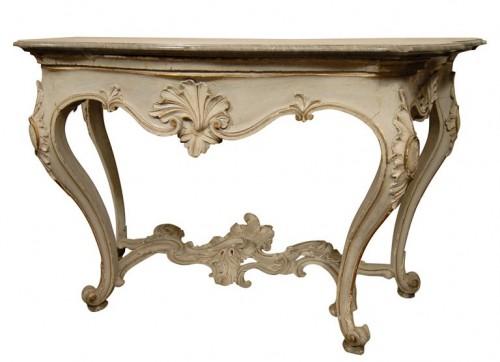 Louis XV Period Painted & Gilt
