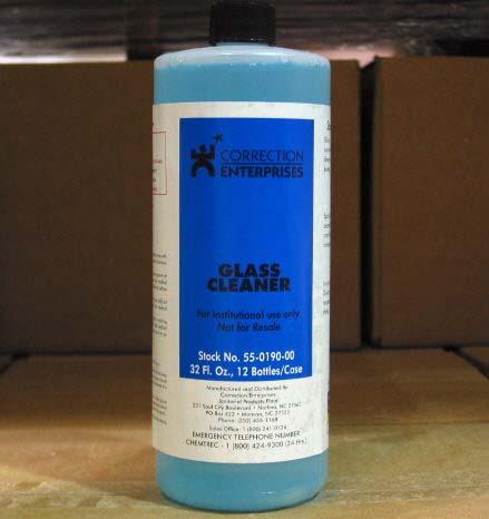 CS0704 = Part Number Glass Cleaner = Common Name N.C.C.E.