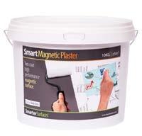Connector Collection: Magnetic Surface Smart Magnetic Plaster Smart Magnetic Plaster is a pre-mixed high performance commercial grade plaster