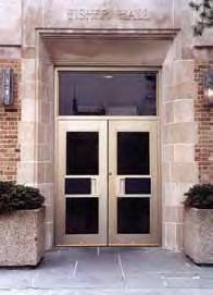 Our selection of pulls, push bars, louvers, screens, grates, mullions, and vision lites are specifically designed to complement the performance and good looks of our door and framing products.