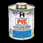 and Primers Plastic Pipe Cements and Primers