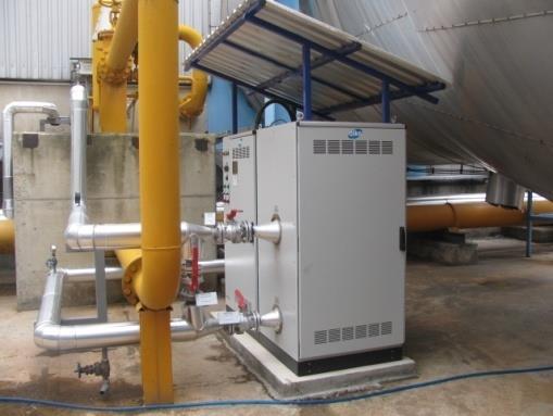 The monoblock unit will be ready to use after performing the necessary installation input-output connections and main electric supply connections.