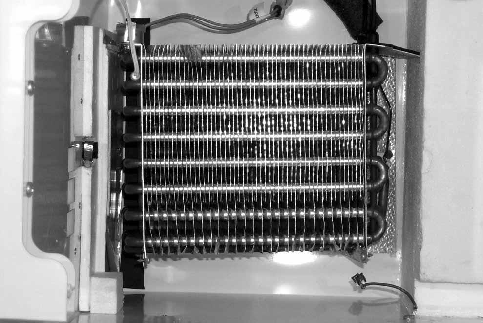 Defrost Heater Evaporator Thermistor Figure - Evaporator