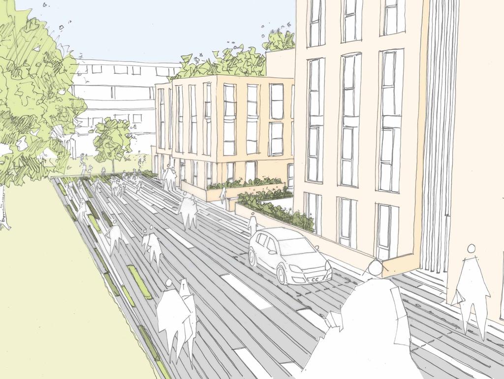 Hyde Lane improvements As part of our proposals for the