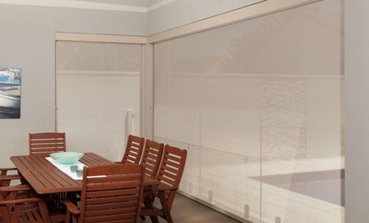 ULTIMATE IN STYLISH SCREENING Ambient Blinds from Stratco offer you a beautiful range of