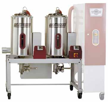 SILAX compact G Drying Hoppers SILAX compact drying hoppers are designed for battery drying systems as well as compact portable systems.