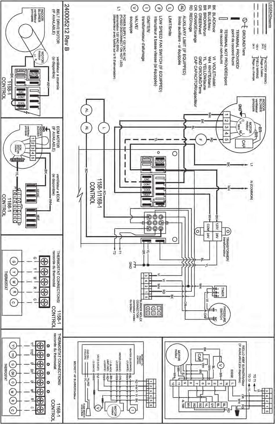 DIRECT VENTING wiring diagram -BML AND HML WITH FAN TIMER CONTROL