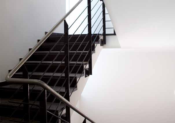 Escape route lighting Stairways Stairways and stairwells can present a potential hazard in an emergency.