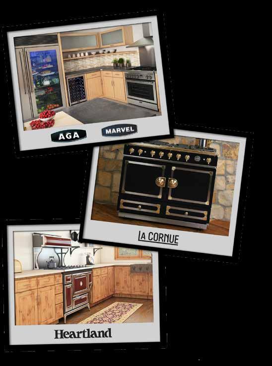 Premium Cooking and Refrigeration Brands AGA Iconic ranges and cookers with unparalleled cooking precision, control, and styling MARVEL Premium food and wine preservation La Cornue The ultimate