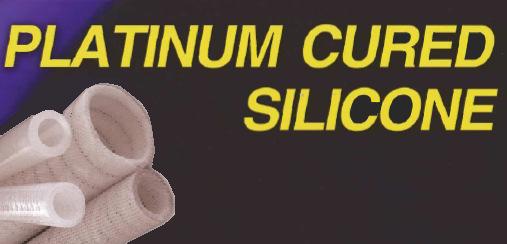 There are major benefits in using Platinum Cured Silicone Hose Large bore ultra-smooth inside diameter reduces possible contamination (up to 6 ID) Smooth easy to clean outside cover Ease of use