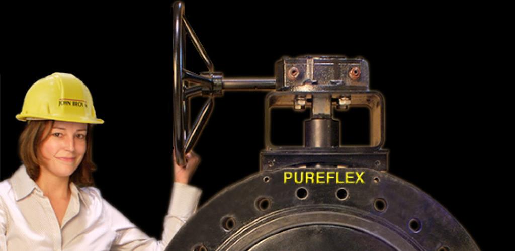 PureFlex Offers A Large Size Series 890 Butterfly Valve The