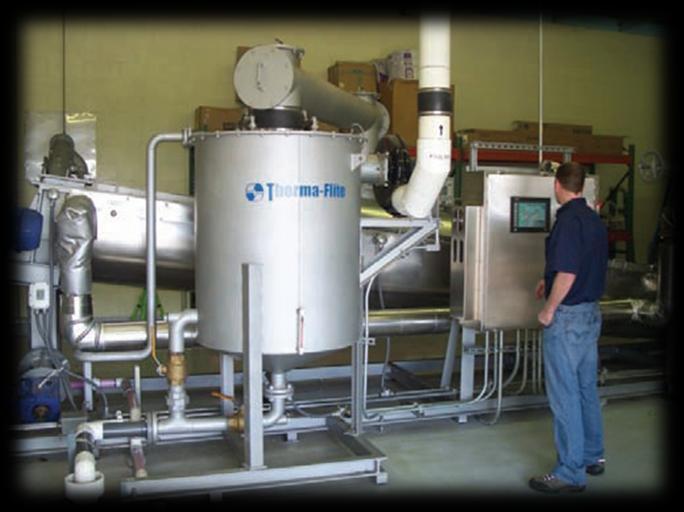 VARIETY OF BIO-SCRU DRYER SIZES Utilizing proven, state-of-the-art, bulk processing and heat exchange technology, the BIO-SCRU dryer sterilizes biosolids.