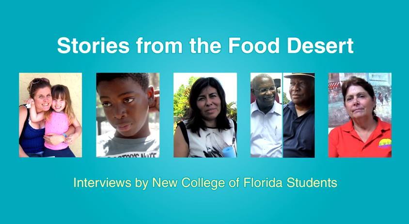 Recorded personal narratives Understanding life in a food desert Craig s Story: