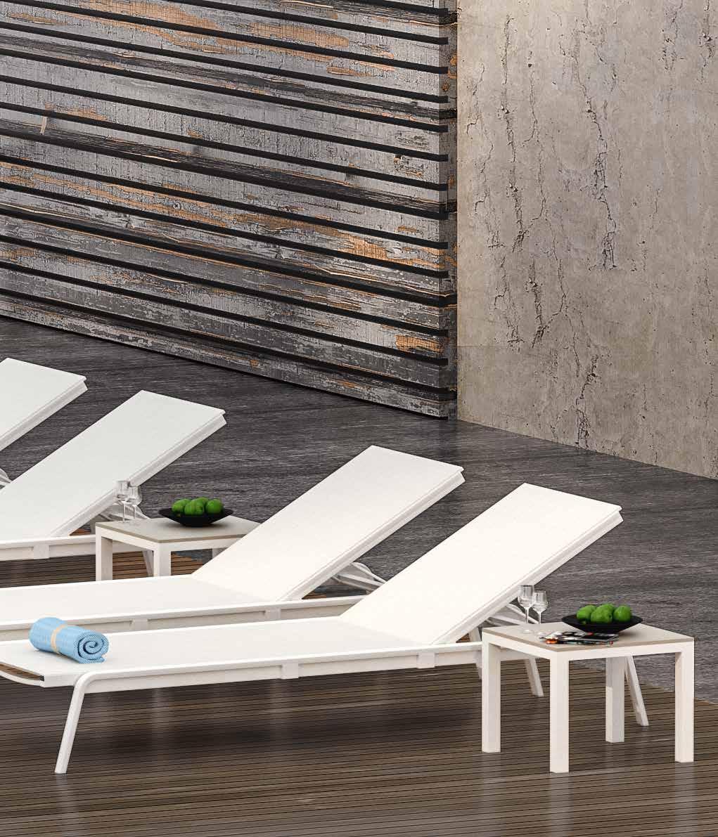 OUTDOOR & INDOOR USE LOUNGER