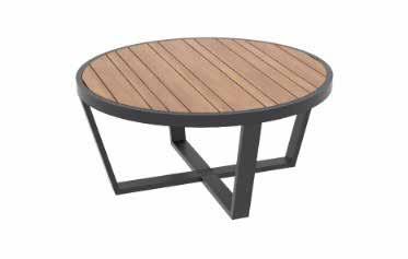 OUTDOOR & INDOOR USE CT-04-HP Vente Coffee Table 130 cm (HPL) CT-04-TK Vente Coffee Table 130