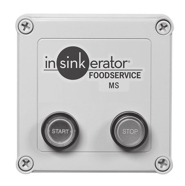 DISPOSER CONTROL CENTER Installation Manual Model MS The Danger signal indicates an immediately hazardous situation which, if not avoided, will result in death or serious injury.