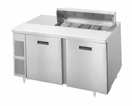 Preparation Table Side Mount Saladtop models 200-32-7 model 210-32-7 200-32-7 230-32-7 220-32-7 Description: Randell mullion blower coil, with thermostatic control, cools pans and/or base, and allows