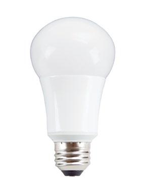 ELITE Series LED A19 A-Lamp LED 25,000 Hours average rated life, 120 Volts Catalog Number Applications: Notes Type Ideal for applications where uniform multi-directional light output is required.