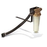 0 Brass suction filter suitable for ponds, storage tanks, etc. With check valve.