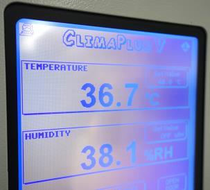 EQUIPMENT DESCRIPTION Temperature Temperature control is achieved by the proprietary Aralab PLC ClimaPlus, a high tech PID / temperature and humidity controller, developed by Aralab.
