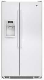 GSE25ETHWW- White GSE25ETHCC- Bisque GSE25ETHBB- Black GSE25ETHSS-Stainless GE ENERGY STAR 24.7 Cu. Ft.