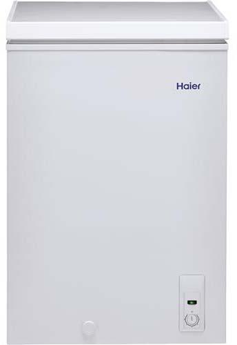 HFC3501ACW Haier 3.5 Cu. Ft. Capacity Chest Freezer Key Features Holds Approximately 125 lbs.