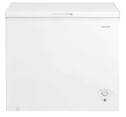 FFFC07M1TW Frigidaire 7.2 Cu. Ft. Chest Freezer Defrost Water Drain Use the drain to conveniently remove water during defrosting.