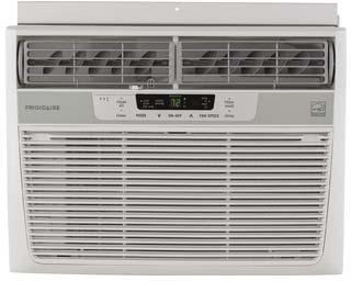 FFRE1033Q1 Frigidaire 10,000 BTU Window-Mounted Room Air Conditioner ENERGY STAR Certified Quick Cool & Quick Warm Multi-Speed Fan Sleep Mode Programmable 24-Hour On/Off Timer Effortless Remote
