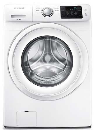 WF42H5000AW Samsung WF5000 4.2 cu. ft. Front Load Washer Signature Features SMART CARE Troubleshoot with your smartphone. Perform a quick diagnosis of your washer and dryer right from your smartphone.