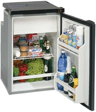 0 cf CRUISE 90 BIG The CRUISE 90 is a new two door fridge-freezer solution that gives the boater a separate, small freezer on top and refrigerator on the bottom.